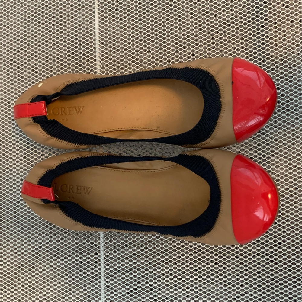 J.CREW Color Block Flats